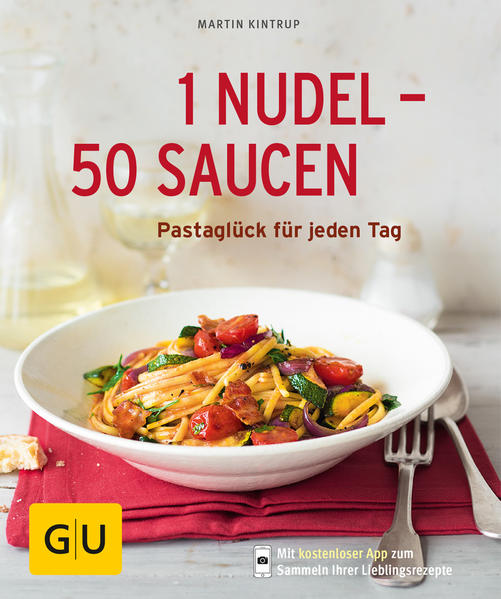 Kennen Sie jemanden, der keine Nudeln mag? Wir nicht! Nudeln machen satt und glücklich - kein Wunder, dass Pasta-Fans immer auf der Suche nach neuen Rezepten sind. Mit diesem Küchenratgeber bekommen sie reichlich Futter: Hier gibt es 50 Nudel-saucen für jeden Geschmack und jede Gelegenheit, egal ob Sie nur ruckzuck ein Pesto rühren wollen oder ausreichend Zeit haben, um einen Sugo zu schmoren. Wählen Sie zwischen kräuterfrisch oder sahnig-cremig, zwischen vegetarisch oder deftig-satt mit Fisch oder Fleisch. Saucen sind der Schlüssel zum Nudelglück und dabei ergeben sich lauter köstliche Beziehungsgeschichten: Spaghetti verbindet eine feurige Leidenschaft mit scharfem Kräuteröl, Bandnudeln erliegen dem exotischen Charme einer orientalischen Bolognese und asiatische Reisnudeln lassen sich gerne von Zitronengras-Ingwer-Sauce umschmeicheln. Für Nudel-Fans wird so ein Traum wahr - kein Tag mehr ohne Pasta!