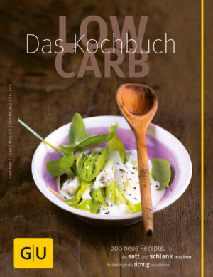 Jetzt wieder im Programm: Der Klassiker unter den LowCarb - Kochbüchern! Das Ernährungsprinzip Low Carb hat sich einen festen Platz unter den Diätmethoden erobert. Immer mehr Menschen wissen die sanfte Methode zu schätzen, sich kohlenhydratbewusst an Gemüse, Obst, gesunden Fetten und hochwertigen Eiweißen satt und dauerhaft schlank zu essen. Das GU-Standardwerk der LowCarb-Küche - mit über 200 kohlenhydratreduzierten, vitalstoffreichen und unkomplizierten Rezepten für jeden Tag. Dazu alles, was man über diese Ernährungsmethode wissen muss, und alles, was den Alltag leichter macht - das gesunde und genussreiche Rundum-Sorglos-Paket also!