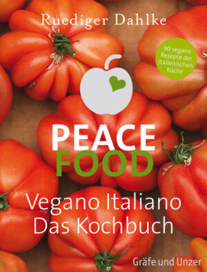 Peace Food - Das Italien Kochbuch ist die kulinarische Weiterführung der beiden Bestseller zur veganen Ernährung von Ruediger Dahlke. In einer ausführlichen Einleitung beschreibt der Autor, wie eine rein pflanzliche Ernährung nicht nur dem Planeten und seinen tierischen wie menschlichen Bewohnern Hoffnung und Frieden bringt. Wer sich vegan ernährt, baut auch ein regelrechtes Schutzschild gegen die gravierendsten Krankheitsbilder der Moderne auf, etwa gegen Krebs und Herzprobleme, Allergien und Diabetes, Übergewicht, Alzheimer und viele andere. Er widerlegt darüber hinaus die vielfach vorgebrachte These der Mangelernährung und erklärt, wie sich die italienische Küche in einen veganen Speiseplan integrieren lässt, ganz ohne Genussverzicht. Dahlkes Lieblingsköche aus Italien und Oesterreich zaubern am Herd: 90 köstliche vegane Gerichte, die den Umstieg leicht machen: von Bruschette, über Risotto und Pasta, bis hin zu lecker leichten Desserts - gesund genießen auf italienische Art.