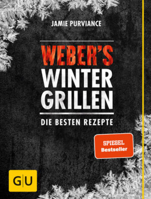 Brandheiße Rezepte für den Rost mit speziell auf den Winter abgestimmten Zutaten!Spätestens im Oktober wandern der Sonnenschirm, die Gartenstühle und der Grill in den Keller: Tschüß, ihr Lieben, bis nächsten Sommer! Aber halt, den Grill müssen Sie ab sofort nicht mehr in den Winterschlaf schicken, denn jetzt wird er auch bei Eis und Schnee angeheizt! Wintergrillen heißt der neue Trend, und Jamie Purviance, Grillexperte No. 1, liefert die perfekten Rezepte dafür: Ob saftige T-Bone-Steaks mit Cranberry-Meerrettich-Chutney, würzig-dampfendes Weiße-Bohnen-Stew oder die knusprige Weihnachtsgans mit Maronen-Apfel-Füllung - gegrillt wird mit allem, was die kalte Jahreszeit zu bieten hat! Und wenn dann der verheißungsvolle Duft von winterlichen Gewürzen in der Luft liegt und das Fleisch über der heißen Glut zischt, hält es garantiert niemanden mehr in der warmen Stube. Grillen nur im Sommer? Schnee von gestern! Das steckt im Buch: - Grillen im Winter - was ist anders? - Die besten Zutaten der kalten Jahreszeit - Weber's Grillwissen - Schneller Genuss vom Grill für jeden Tag - Suppen und Eintöpfe - Große Stücke für Familie und Freunde - Vegetarisches vom Grill - Beilagen und Saucen - Desserts und Süßes - Heiße Getränke