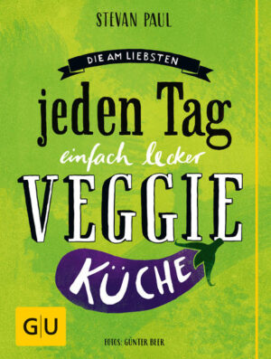 Veggie around the world!Um die Welt reisen, kann manchmal Wunder wirken. Der Blick in fremde Töpfe zeigt die Lösung dafür, wie man vegetarisch glücklich wird - jeden Tag aufs Neue, ganz einfach, schnell und mit viel Abwechslung! Fleischlos kochen ist nämlich auf der ganzen Welt ein großes Thema. Ob im Norden, Süden, in Asien oder am Mittelmeer: überall auf der Welt haben Genießer seit eh und je den Dreh heraus, ohne Fleisch mal eben schnell etwas Leckeres auf den Tisch zu zaubern, das so gut schmeckt, dass hinterher alle mit einem glücklichen Lächeln dasitzen, auch die Männer! In den Alpen heißt das Zauberwort dafür: Knödel und Schmarren. Im Orient: Tausendundein Gewürz. In Asien: Ingwer und Sesam. Und am Mittelmeer? Natürlich Pasta und Paella! Die leichte, schnelle Veggie-Küche ist eine globale Riesenschatzkiste, die eine Fülle vegetarischer Köstlichkeiten bereithält. Vegetarisch für alle: Diesen Schatz tischt Stevan Paul in Die-Am-liebsten-jeden-Tag-einfach-lecker-Veggie-Küche jetzt auf, verführerisch duftend und bunt. Er ließ sich vom mediterranen Süden, coolen Norden, tropischen Asien und sonnigen Orient inspirieren und interpretiert die internationale vegetarische Küche neu - in leichten, bunten Gerichten, die so köstlich wie originell sind. Einfach überraschend anders! Paul ist ein Kenner der Szene: Er ist nicht nur erfolgreicher Koch, Kochbuchautor und Food-Stylist. Sondern betreibt mit nutriculinary.com auch eines der beliebtesten und meist gelesenen Food-Blogs im deutschsprachigen Raum. Stevan Paul weiß, was das Geheimnis guter Veggie-Rezepte ausmacht: Sie gelingen Anfängern auf Anhieb. Und schenken nicht nur Teilzeit-Vegetariern und Veggie-Einsteigern, sondern auch versierten Vegetariern und Herdkünstlern neue Hmmm!-Erlebnisse. Around the world: Jedes seiner 100 grünen Alltagsgerichte steht in kurzer Zeit duftend auf dem Tisch. Ob Spaghetti mit Belugalinsen, Pilz-Kaiserschmarren, Seitansteak mit Portweinschalotten oder Paella-Risotto, hier ist fröhliches Crossover angesagt: vom alpinen Soulfood über mediterrane Sonnengerichte bis zu würzig orientalischen, feurig asiatischen oder skandinavisch inspirierten Kreationen. Die Rezeptkapitel orientieren sich an den Veggie-Traditionen der Welt und führen einmal rund um den Globus: Der coole Norden Der relaxte Süden Das heiße Asien Der würzige Orient Ganz relaxt: Damit wird die grüne Alltagsküche international und bunt. Und vor allem: leicht. Denn Stevan Paul hat die Rezepte so konzipiert, dass sie jedem schnell und ohne Mühe gelingen. Sie sind einfach beschrieben, kommen mit wenigen Zutaten aus, und man braucht für die leichten, originellen Alltagsgerichte auch keinen komplizierten Schnickschnack. Denn Power-Lieferanten wie Hülsenfrüchte, Milch- und Sojaprodukte gibt es bei uns in jedem Supermarkt. Stevan Paul stellt die besten Veggie-Eiweiß-Booster in einer charmanten Warenkunde vor. Er verrät persönliche Genießer-Tipps - und zeigt für viele Rezepte auch vegane Varianten. So werden alle glücklich, die ihre vegetarische Alltagsküche schnell und lecker aufpeppen möchten. Wenn das mal nicht ein kleines Wunder ist! Die Am-liebsten-jeden-Tag-einfach-lecker-Veggie-Küche auf einen Blick: Die Welt ist bunt, die Welt isst veggie: Grüne Küche für jeden Tag, international inspiriert, originell kombiniert, leicht zu machen, schnell gekocht! Vom Kenner der Szene, Stevan Paul: erfolgreicher Koch, Kochbuchautor und Autor des meist gelesenen Food-Blogs im deutschsprachigen Raum: nutriculinary.com. Hier werden alle fündig: Koch-Anfänger wie Veggie-Reinschmecker, erfahrene Vegetarier wie geübte Herdkünstler - alle Gerichte sind schnell und mühelos gemacht und zeigen das Best-of der internationalen Veggie-Küche überraschend neu interpretiert. Mit vielen veganen Varianten, charmanter Warenkunde und einem 1 x 3 der besten internationalen Veggie-Eiweiß-Booster: Hülsenfrüchte, Milch- und Sojaprodukte.