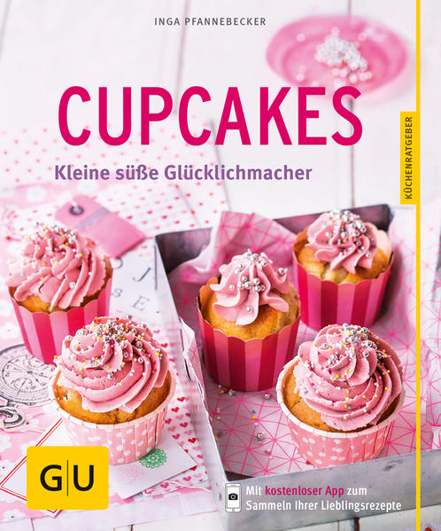 Cupcakes - glücklich unter der Haube!Was hat uns beim Backen und Naschen eigentlich glücklich gemacht, als wir noch keine Cupcakes kannten? Als wir noch ohne Muffins Rezepte auskommen mussten - für die kultig mit Toppings verzierten US-Trend-Törtchen, die mit ihrem hippen Styling jede Kaffeetafel krönen? Cupcakes haben inzwischen auch bei uns Kult-Status und machen der einstigen Königin der Kaffeetafel, der Torte, mächtig Konkurrenz. Vor allem, wenn wir  Cupcakes selber machen! Die süßen Glamour-Queens im Miniformat kommen ja auch deutlich leichter und lockerer daher und sind auch für Anfänger als Muffin Rezept einfach schnell zu backen - eben richtige kleine Glücklichmacher für alle, die beim Kuchenbacken und Verzieren ihr kreatives Händchen zeigen möchten. Cupcakes selber machen ist ja auch wirklich superleicht!Cupcakes auf einen Blick: Neue kreative Backrezepte für Cupcakes und Cupcake Deko. Cupcakes selber machen rund ums Jahr: Die besten Rezepte für Frühlings-, Sommer-, Herbst- und Winter-Cupcakes - für mehr Abwechslung auf dem Kaffeetisch! Ganz im Stil der GU-KüchenRatgeber: leicht und schnell zu backen, einfach zu dekorieren - und garantiert Wow! in der Wirkung. Mit den besten Tipps und Anleitungen für trendige Toppings und Frostings - Cupcake Deko mit Chic!