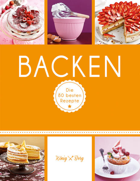 Es ist noch kein (Bäcker-)Meister vom Himmel gefallen. Das vielleicht nicht, aber mit diesem Buch können Sie im Handumdrehen einer werden: 80 Rezepte zu allem, was das Kuchenliebhaberherz begehrt: Von saftigen Kirschkuchen, Erdbeerkuchen oder Rhabarberwähen für den Sommer über heißgeliebte Klassiker wie Apfelkuchen, Sachertorte oder Gugelhupf bis hin zu aufwändigen Sahnetorten und exotischen Kreationen wie zum Beispiel Rosen-Litschi-Torte oder Kaffee-Sambucca-Torte. Und auch kleinere Backkreationen sind dabei, denn was wäre ein Backbuch ohne Muffins, Cupcakes, Cake-Pops und Macarons? Dazu gesellen sich noch Rezepte für jede Jahreszeit, von Mini-Pannettone zu Weihnachten bis hin zu getränkten Zitronenmuffins für den Sommer. Ein Buch für Backmeister und alle, die es noch werden wollen, für alle Fans klassischer Kuchenrezepte und für die Experimentierfreudigen. Vor allem aber ein Buch für alle, die zu einem Stück Kuchen noch nie nein sagen konnten.