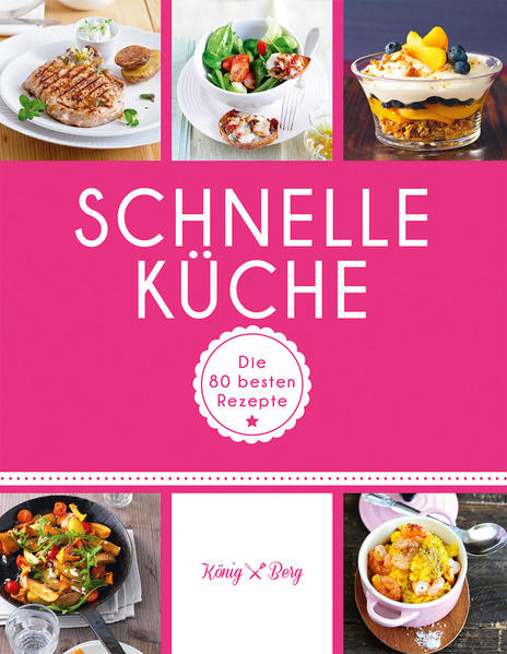 Gerade von der Arbeit heimgekommen und weder Zeit noch Lust, sich lange an den Herd zu stellen? Wer kennt das nicht… Aber dann muss es ja nicht gleich Tiefkühlpizza oder die ewigen Spaghetti Bolognese sein: In "Schnelle Küche" finden Sie 80 Rezepte für jede Jahreszeit, die nicht nur schnell und einfach zuzubereiten sind, sondern auch jeden Döner in den Schatten stellen. Internationale Rezepte wie Ratatouille, Risotto und Wok-Nudeln wechseln sich Kalbsgeschnetzeltem, Ofenkartoffeln und anderen klassisch deutschen Gerichten ab und lassen zwischen Vorspeise, Suppe, Hauptgericht und Dessert keine Wünsche offen. Und natürlich kommen auch Vegetarier und Veganer voll auf ihre Kosten: Denn Gemüse, Nudeln und Käse dürfen auch in der schnellen Küche auf gar keinen Fall fehlen…! Ein Buch für alle Genießer, die für ihr Lieblingsessen nicht mehr als eine halbe Stunde in der Küche stehen möchten und für alle, die auch bei spontanem Besuch schnell etwas Leckeres auf den Tisch zaubern wollen.