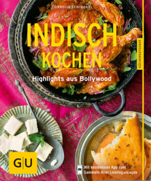 Indisch kochen: Bollywood-Feeling für zu HauseKoriander, Kurkuma, Kardamom, Kreuzkümmel - in den Kochtöpfen Indiens schlummern wahre Schätze. Keine andere Küche kann mit einer so beeindruckenden Gewürzvielfalt auftrumpfen. Im GU-Küchenratgeber „Indisch kochen“ heißen wir Sie herzlich willkommen - in der farbenfrohen Welt von Garam Masala & Co. Ihr indisches Kochbuch auf einen BlickDas erwartet Sie im GU-Küchenratgeber „Indisch kochen“: Tipps und Extras: Kleine Gewürzkunde: Alle Favoriten für volles Aroma, Paneer, Garam Masala, Ghee und Tamarindenpaste selber machen Vorspeisen: Pakoras, Gurken-Raita, Kachumber, Kirchererbsensalat und mehr Vegetarisches: Mung Dal mit Rosinen, Gemüse-Biryani, Paneer mit Spinat, Auberginen-Zwiebel-Gemüse und mehr Fleisch, Geflügel & Fisch: Hühnercurry, Huhn in Cashewsauce, Lamm-Vindaloo, Fischcurry mit Tamarinde, Garnelen in Joghurtsauce und mehr Beilagen: Naan-Brot, Chapatis, Kokos-Joghurt-Chutney, Mangochutney, Tamarinden-Dattel-Chutney und mehr Indien ist ein kunterbuntes Land: Rund 1,25 Milliarden Einwohner auf einer Fläche von 3.287.000 Quadratkilometern - das ist gut neun Mal die Fläche Deutschlands - sprechen hier mehr als 21 anerkannte Sprachen. Kein Wunder, dass auch die Küche Indiens von einer bezaubernden Vielfalt geprägt ist. Im indischen Kochbuch „Indisch kochen“ von GU gehen wir für Sie auf Entdeckungsreise quer durch die Küchen des Landes: Aus der nordindischen Hauptstadt Delhi bringen wir Ihnen Rezepte der muslimisch geprägten Mughlai-Küche mit. Im Westen Indiens holen wir uns die Inspiration für köstliches Streetfood. Im östlichen Kalkutta stoßen wir auf exotische Zutaten. Und im Süden ergattern wir typische Gewürze. Kardamom, Pfeffer, Zimt, Kurkuma und Ingwer gedeihen hier in der Region Kerala. Wieder Zuhause angekommen, zaubern wir aus unseren Mitbringseln Rezepte, die Sie ganz einfach nachmachen können. Indisch kochen leicht gemachtIhre ganze Küche wird von einem herrlichen Duft eingehüllt. Auf dem Herd brodelt es im Topf. Neugierig heben Sie den Deckel an und erhaschen einen Blick auf das leuchtende Curry, das schon bald auf Ihrem Teller landen wird. Nur noch ein bisschen Kurkumapulver ... nur noch ein paar Minuten köcheln lassen und dann ist es so weit. Nach 35 Minuten Zubereitung wird das original indische Curry aufgetischt. Mit jedem Bissen entfaltet sich eine neue Geschmackswelt: eine leichte Schärfe, ein Hauch von Zimt ... Na, wie hört sich das an? Ist Ihnen das Wasser im Mund zusammengelaufen? Authentisch indisch zu kochen ist gar nicht schwer. Wer weiß, welche Gewürze in den Topf gehören und welche Zutaten er für den echten Geschmack braucht, zaubert Currys & Co. im Handumdrehen auf den Tisch. Im Küchenratgeber „Indisch kochen“ von GU erfahren Sie, wie Sie Garam Masala, Ghee oder Tamarindenpaste für den Vorrat selber machen, typisch indisches Streetfood, Reisgerichte und Currys kochen. Für Ihre Experimentierfreude werden Sie mit einem verführerischen Duft und einer Extraportion Aroma belohnt. Indische Rezepte für Samosas & Co.In Deutschland gibt es an jeder Ecke eine Currywurstbude. Wer durch Indiens Straßen streift, wird dort etwas anderes entdecken. Streetfood wird hier großgeschrieben: Als Imbiss gibt es Samosas und Pakoras. Was sich hinter diesen exotischen Begriffen verbirgt? Pakoras sind frittierte Gemüsesorten, die in einem Teig aus Kichererbsenmehl getaucht wurden. Sie eigenen sich prima als Vorspeise oder Häppchen auf der Party. Samosas sind gefüllte, frittierte Teigtaschen. Im Küchenratgeber „Indisch kochen“ erfahren Sie, wie Sie die Samosas mit würzigem Lammhackfleisch füllen und dazu ein erfrischendes Chutney servieren. Indische Rezepte: vegetarisch, einfach, leckerWussten Sie, dass es in Indien jede Menge Vegetarier gibt? Statt Fleisch und Fisch sind hier Gemüse und Hülsenfrüchte die Stars auf dem Teller. Beliebt ist auch Paneer - ein gepresster Frischkäse aus Kuhmilch, die mit Zitronensaft oder Essig zum Gerinnen gebracht wurde. Probieren Sie „Rote-Linsen-Dal“ oder „Mung-Dal mit Rosinen“. Sie werden sehen: Selten haben Sie rote Linsen so fruchtig erlebt oder sich über eine neue Entdeckung aus dem Asialaden gefreut. Sie suchen ein indisches Rezept für Vegetarier, mit dem Sie Ihre Gäste überraschen können? Unser „Gemüse-Biryani“, ein klassisches Reisgericht, hat sich für Sie extrafein gemacht und wird mit Safran serviert. Indische Rezepte mit Huhn, Fleisch und FischFans der indischen Küche werden es mit Sicherheit schon einmal probiert haben: das Hühnercurry. Wie es zu Hause genauso (oder sogar noch besser) als beim Lieblingsinder schmeckt? Wir verraten Ihnen das Geheimnis der Zubereitung. Und obendrauf auch noch die Zutaten für „Tandoori-Huhn“ und „Butter-Chicken“. Oder wie wäre es zur Abwechslung mit einem „Fischcurry mit Tamarinde“ oder einem „Ofenfisch mit Kokos“ - auch hier haben wir die passenden indischen Rezepte für Sie in petto. Und dazu? Ach ja, das dürfen wir natürlich nicht vergessen: In Indien isst man Reis oder Brot als Beilage. „Naan-Brote“ aus dem Backofen oder „Chapatis“ aus der Pfanne werden zum Tunken und Einwickeln gebraucht. So wird das Ganze sogar noch authentischer!