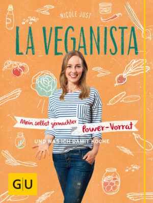 Vegan kochen: "La Veganista" Nicole Just verrät DIY-Rezepte für den VorratVegan kochen: „La Veganista“ Nicole Just verrät DIY-Rezepte für den Vorrat DIY ist total im Trend - und jetzt auch für alle Veganer ein Kinderspiel. Zu verdanken ist das unserer „Veganista“! Kochbuchautorin und Food-Bloggerin Nicole Just hat für Sie tief in ihre vegane Trickkiste gegriffen und verrät jetzt, wie Pflanzenmilch, Instantbrühe, Pizzateig, Pastasauce, Schokocreme, Backmischung & Co. selbst gemacht und prima aufbewahrt werden können - ohne dafür mit einem riesigen Equipment aufwarten zu müssen. DIY-Vorrat à la Veganista: Ihr Buch auf einen BlickDas erwartet Sie im GU-Kochbuch „La Veganista: Mein selbst gemachter Power-Vorrat“ Tipps und Extras: Welche Grundausstattung Sie zum Einkochen, Fermentieren und Trocknen brauchen und wie Sie Gläser richtig sterilisieren. Süßer Vorrat: Frühstücks-Couscous, Knusper-Müsli, Kokosdrink, Konfitüre, Chai-Tee, Backmischungen und mehr Herzhafte Basics - aus Gemüse, Hülsenfrüchten & Co.: Soja-Quark, Grillpaprika, DIY-Gemüsechips und mehr Fast-fertig-Ideen - Teige, Pattys, Saucen: Nudelteig, Naan-Brot, Nuss-Toasties, Hacktofu, Falafelmischung, hausgemachtes Ketchup, Dill-Remoulade und mehr Kochen und Backen aus dem DIY-Vorratsschrank: Couscous-Bowl mit gebackenem Tofu, Pizzataschen, Apfeltarte mit Vanille-Kokos-Sauce und mehr Mit Nicole Just bringen Sie Ihre Vorräte auf VordermannVegan kochen ist frisch, lebendig und supergesund. Genau das beweist Bestsellerautorin Nicole Just in ihrem nigelnagelneuen Kochbuch. „La Veganista“ teilt mit Ihnen ein Lebensgefühl, setzt einen neuen Trend in der veganen Küche und zeigt wieder einmal, wie leicht es ist, auf tierische Produkte zu verzichten. Dazu müssen Sie nicht einmal zu veganen Fertigprodukten greifen. Alle veganen Köstlichkeiten können Sie in Ihrer eigenen Küche zubereiten. In „La Veganista: Mein selbst gemachter Power-Vorrat“ wird Ihnen gezeigt, wie Sie vegane Küchenbasics selber machen. Mit diesem Kochbuch holen Sie die Zutaten für Ihre veganen Rezepte einfach aus dem Vorratsschrank. Das ist Homemade-Fastfood der Extraklasse. Und hier kommt ein kleiner Einblick ins Buch ... Vegane Basis-Brühe: das Allround-Talent aus dem VorratDie selbstgemachte Instant-Gemüsebrühe unserer „La Veganista“ ist das Salz in Ihrer Suppe. Da müssen Sie sich keine Sorgen machen: die löffelt garantiert jeder gerne für Sie aus. Hier finden sich selbst Freiwillige, die vorab im Gegenzug das Gemüse für Sie putzen. Einer selbstgemachten warmen Brühe kann schließlich niemand widerstehen - erst recht nicht, wenn Sie damit auch noch Rezepte wie unsere schnellen Ofennudeln oder die Pilz-Mangold-Ravioli zaubern. Aus Tiefkühlfach und Vorratskammer: Vegane Zutaten für die BurgerpartyVegane Burger - wie geht das denn? Mit Grünkern-Linsen-Pattys und selbstgemachtem Ketchup zum Beispiel! Wir zeigen Ihnen step by step, wie es geht. Und das Beste: Die Pattys können Sie nach der Zubereitung einfrieren und jederzeit als Geheimwaffe für Soulfood-Gelüste aus dem TK-Fach zücken. Und das Ketchup? Das hält sich, in Gläschen abgefüllt und dunkel und kühl gelagert bis zu sechs Monate. Vegane Backrezepte aus dem DIY-VorratsschrankSpontaner Besuch ist mit diesem veganen Kochbuch kein Problem. Denn der richtige Vorrat macht veganes Backen jetzt noch einfacher. Ruck-zuck zaubern Sie eine Apfeltarte mit Vanillesauce oder Nuss-Möhren-Muffins mit Zitronenquark aus Ihrem Vorratsschrank. Da machen die Überraschungsgäste garantiert große Augen. Und für den Nachhauseweg geben Sie Ihren Gästen Ihre ultimativ-leckeren Haselnusspralinen mit Schokocreme-Füllung als Betthupferl mit. Jetzt kommen Freunde und Familie ganz bestimmt schon bald wieder und verlangen nach MEHR!