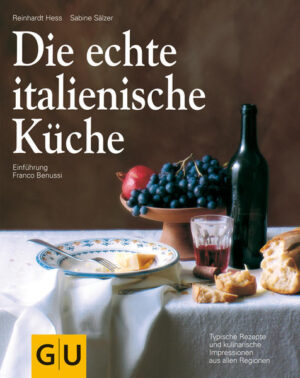 Für viele Liebhaber italienischer Küche gilt sie als das Italienkochbuch schlechthin: Die echte italienische Küche. Veröffentlicht 1990 und mehrfach ausgezeichnet, wurde der Longseller zu einem der erfolgreichsten Kochbücher der letzten Jahre. Mehr als eine Million Exemplare gingen bisher über den Ladentisch. Nun endlich ist der Klassiker mit den schönsten traditionellen Regionalrezepten auch wieder im GU Programm erhältlich - mit neuen Texten zu den Weinen der Regionen und Weinempfehlungen zu einzelnen Gerichten.