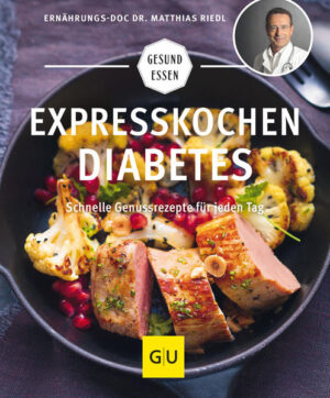 Fertig in 30 Minuten: Das Diabetes-Kochbuch mit den fixen GenussrezeptenDieses Diabetes-Kochbuch vom erfolgreichen Ernährungs-Doc Dr. Matthias Riedl versorgt Sie mit umfassendem Rat, 80 schnellen Rezepten für Diabetiker und smarten Ideen für die optimale Diabetes-Ernährung zu jeder Tageszeit und bei jeder Gelegenheit! Es beantwortet essenzielle Fragen, liefert wichtiges Hintergrundwissen und Diabetiker-Rezepte, die im Alltag vollkommen stressfrei nach spätestens 30 Minuten Zubereitung auf dem Tisch stehen. Ob für Frühstück, Mittag- oder Abendessen, Desserts oder Kuchen, diese Gerichte schmecken ganz und gar nicht nach Verzicht, sondern nach köstlichster Low-Carb-Küche. Dank cleverer Tauschtipps klappt sogar das Essen unterwegs mit Ihrem neuen Kochbuch vollkommen problemlos. Expressküche: Das Diabetes-Kochbuch mit den 30-Minuten-RezeptenDiabetiker müssen auf eine gesunde Ernährung großen Wert legen. Trotzdem dürfen sie beim Kochen selbstverständlich auch mal zu schnellen Produkten greifen. Betroffene müssen nur wissen, mit welchen fixen Zutaten sie sich das Leben im hektischen Alltag erleichtern. In Ihrem Diabetes-Kochbuch finden Sie geniale Zeitspar-Tipps, Tricks fürs Vorkochen und die praktischsten Küchenhelfer für Ihre schnellen Diabetiker-Rezepte. Gesund genießen mit Ihrem Diabetes-KochbuchRezepte für Diabetiker sind nicht kompliziert. Im Gegenteil: Gesundes ist schnell und einfach gemacht, schmeckt herrlich und bringt täglich Abwechslung auf den Teller. Hier finden Sie einen kleinen Vorgeschmack aus Ihrem Kochbuch für Diabetiker: Diabetiker-Rezepte fürs Frühstück - ein guter Start in den TagIn Ihrem Diabetes-Kochbuch gibt’s frische Ideen fürs Frühstück. Lassen Sie sich „Porridge mit Granatapfel“ schmecken, genießen Sie das selbst gemachte „Dinkel-Nuss-Granola mit Honig“ oder das „Spargel-Basilikum-Omelett mit Parmesan“. Diabetiker-Rezepte fürs Mittagessen - Salate, Suppen oder Köstliches aus dem OfenMittags wird’s bunt und gesund! Wie wäre es mit einem proteinhaltigen „Linsensalat mit Ziegenkäse“? Oder mit einem „Avocadosalat mit Sprossen und Pinienkernen“? Letzterer steht nach nur 20 Minuten Zubereitung auf dem Tisch und enthält hochwertige Fettsäuren. Wenn der Ofen die ganze Arbeit für Sie erledigen soll, bereiten Sie „Auberginen-Feta-Päckchen“ oder „Gemüseauflauf mit Halloumi“ zu. Diabetiker-Rezepte fürs Abendessen - Veggie, mit Fleisch oder FischNatürlich gibt’s in Ihrem Diabetes-Kochbuch auch Suppen, Turbogerichte aus der Pfanne, Pasta oder Eintöpfe - und das sowohl als vegetarische Variante, mit Fisch oder Fleisch. Stillen Sie Ihren Bärenhunger am Abend mit einem Gyros, einem Schnitzel oder einem Feta-Spinat-Lachs, der schon nach unglaublichen zehn Minuten Zubereitungszeit zum Garen in den Ofen kommt. Diabetiker-Rezepte für Kuchen & Desserts: Diese Süßigkeiten sind erlaubtWie Sie trotz Diabetes Süßes genießen können? Ihr Diabetes-Kochbuch zeigt Ihnen Rezepte für Kuchen und Desserts, bei denen geeignete Zuckeralternativen zum Einsatz kommen. „Kokos-Pancakes“ werden zum Beispiel mit Honig gesüßt, „Mousse au chocolate“ mit ungesüßtem Kakaopulver zubereitet, „Brombeereis“ aus Früchten und Joghurt gemacht und „Himbeer-Mandel-Muffins“ aus Mandelmehl gebacken. Und das alles in Windeseile! Lust aufs Nachmachen bekommen? Alle leckeren Ratzfatz-Rezepte für Diabetiker finden Sie im Diabetes-Kochbuch „Expresskochen Diabetes“.