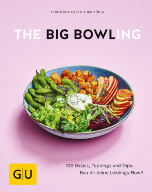 Bowls sind hip und healthy, denn nach dem Baukastenprinzip werden Superfoods wie Eiweiß, Kohlenhydrate und Vitamine megafrisch und individuell kombiniert. Mit „The Big Bowling“ können trendbewusste Foodies jetzt genau ihr Ding machen - und von Smoothie- und Frühstück-Bowls bis zum Sattmachergericht ihre persönlichen Fitfood-Bowls selbst kreieren. Die über 100 Baukastenrezepte zu den einzelnen Komponenten wie Kohlenhydrate, Proteine, Obst, Gemüse oder Toppings lassen sich zu individuellen Lieblings-Bowls zusammenstellen. Einheitsbrei war gestern! Die Schüsselgerichte von heute sind so kreativ wie die Foodies, die sie genießen. Ob vegan, vegetarisch, Low Carb, laktose- oder glutenfrei - Bowls sind so vielfältig wie der moderne Lifestyle. Und mit Superfoods wie Quinoa, Moringa, Chia & Co. ganz persönliche Fitmacher. Eine runde Sache!