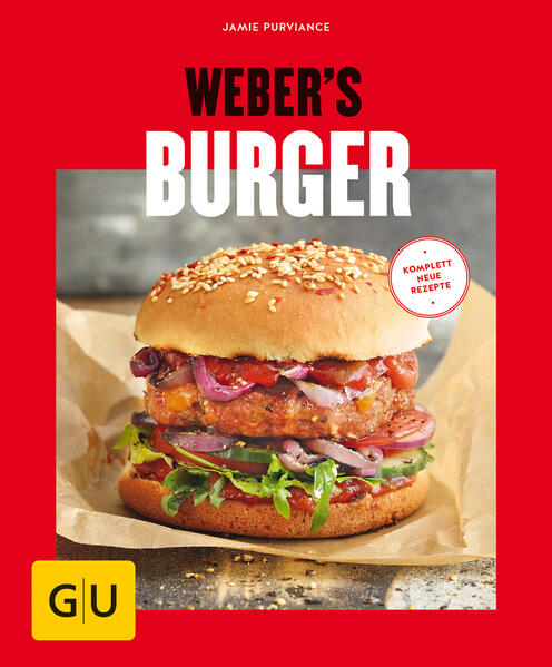 Original Burger-Rezepte von Weber: Jetzt auch im Küchenratgeber! So leicht war Grillen nie: Das perfekte Einsteigerbuch für alle Burger-Fans und Grillneulinge Komplett neue Burger-Rezepte im handlichen Format: Grillspaß pur auf kompakten 80 Seiten! Ausklappen und bei jedem Rezept im Blick haben: So heizen Sie Elektro- und Holzkohlegrills vor - und: Burger-Brötchen selbst gebacken Mit Fleisch, Fisch oder vegetarisch: 3 Kapitel voller Lieblingsburger Brandneue Rezepte: Die besten Burger vom GrillAlle lieben Burger! Mal ganz klassisch mit Hackfleischpatty, mal mit Fisch oder ganz vegetarisch: Mit diesen Rezepten steckt zwischen den Brötchenhälften immer wieder eine neue, kreative Kombi. Weber’s Grillrezepte jetzt in der erfolgreichsten Kochbuchreihe der WeltAlles Wichtige zum Thema auf nur 80 Seiten - und so erklärt, dass sogar Anfänger sofort loslegen können: Das sind die beliebten GU KüchenRatgeber! Jetzt wird im KüchenRatgeber gegrillt - und natürlich stammen die Rezepte von Profigriller Jamie Purviance, exklusiv für Weber und GU. Sie besitzen bereits Grillbücher von Weber? Kein Problem - alle Rezepte in diesem Buch sind komplett neu! American Style Burger, Ananas-Lachs-Burger, Fajita-Burger, Rotwein-Lamm-Burger oder Pinto-Pilz-Burger: Was darf’s heute sein? Burger grillen für Einsteiger: Step by Step erklärt!Schritt für Schritt und Bild für Bild erklärt Jamie Purviance, wie man den Elektro- oder Holzkohlegrill vorheizt - denn die sind perfekt geeignet für die ersten Burger-Grillversuche. Außerdem: „Welches Zubehör brauche ich wirklich?“, „Jamies Erfolgstipps“ und „Die besten Kombis“. Bei jedem Rezept: Angabe der optimalen Grilltemperatur und genaue Grillzeiten. So bleiben die Burger saftig und gelingen jedes Mal - garantiert! Sie haben Lust aufs Burger-Grillen bekommen? Dann gleich bestellen und schon kann die Grillparty beginnen!