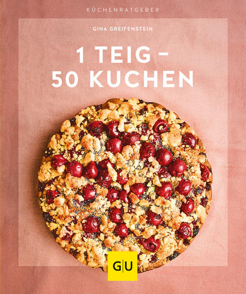 1 Teig - 50 Kuchen: Wie Sie aus einem Grundteig 50 leckere Kuchen zaubern Ein Backbuch für alle Kuchenliebhaber, die sich am Kaffeetisch mehr Abwechslung wünschen, ohne dass hierfür die Zutatenliste unübersichtlich wird. Ein einfaches, aber geniales Konzept: Ein simpler Grundteig wandelt sich durch Variation oder Zugabe weniger Zutaten zu völlig unterschiedlichen Kuchen und Torten. Nützliches Wissen rund ums Kuchenbacken: Welche Zutaten und Backutensilien sind geeignet und wie entsteht aus einem einfachen Kuchenboden eine hübsche Torte? Kuchenbacken soll Spaß machen, unkompliziert sein und am Ende für einen Wow-Effekt sorgen. Mit 1 Teig - 50 Kuchen ist das möglich! Das Konzept ist denkbar einfach: Ein Basisteig aus nur sechs Grundzutaten wird mit geringem Aufwand verfeinert und abgewandelt, sodass schließlich 50 leckere Kuchen und Torten daraus entstehen. Mit diesen Rezepten backen Sie in Nullkommanichts Ihre neuen Lieblingskuchen! Backe, backe Kuchen! Mit sechs Grundzutaten zum WunderteigKuchenbacken ist kein Hexenwerk! Erfahren Sie in 1 Teig - 50 Kuchen, welche Backutensilien und Zutaten zum Backen eines guten Kuchens dazugehören. Damit wichtige Handgriffe beim Backen immer im Blick sind, zeigen die praktischen Ausklappseiten Schritt für Schritt, wie Sie aus den sechs Basiszutaten im Handumdrehen Ihren eigenen Wunderteig zubereiten oder aus einem Kuchen ganz leicht eine tolle Torte zaubern können. Einige Rezepte überraschen zusätzlich mit tollen Tipps in Form von GU-Clous. Die Autorin Gina Greifenstein bietet Ihnen in ihrem aktuellen Buch ein buntes Sammelsurium an neuen, leckeren Kuchenrezepten, die sich fix aus dem Wunderteig zaubern lassen. Überraschen Sie Ihre Gäste doch einmal mit einem Cashew-Karamell- oder einem Cappucchino-Erdnuss-Kuchen. Oder wie wäre es zur Abwechslung mit einem exotischen Mix aus Ingwer und Haferflocken? Auch Obstliebhaber kommen dank fruchtiger Varianten mit Kiwis, Stachelbeeren oder Birnen voll auf ihre Kosten.