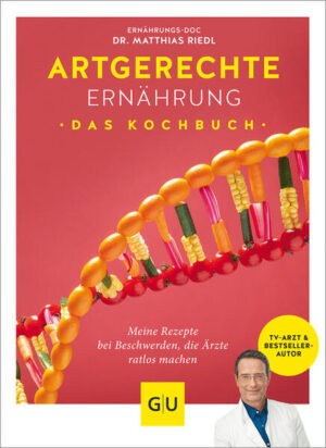 Nachhaltig gesund essenArtgerecht lebende Tiere sind gesünder - und sie brauchen weniger Medikamente. Das gilt auch für Menschen. Ernährungs-Doc Matthias Riedl erklärt in Artgerechte Ernährung - Das Kochbuch, was Ihr Körper wirklich für die Gesundheit braucht. Ob vorbeugend oder als Heilmittel bei bestehenden Erkrankungen. Gesünder leben und Krankheiten heilen mit artgerechter ErnährungHarissa-Hähnchen, Poke Bowl oder knusprige Crêpes: Die Rezepte für ausgewogene und leichte Gerichte sind alltagserprobt und haben eine Nebenwirkung: Sie schmecken! Das Buch liefert außerdem hilfreiche Tipps für die Umstellung der Ernährung. Und nimmt Sie mit zu den zehn gesündesten Ländern der Welt. Artgerechte Ernährung ist der Schlüssel zu einem gesunden Leben - bis ins hohe Alter. Inhalt: Know-how vom Ernährungs-Doc: Medizin der Zukunft 100 abwechslungsreiche Rezepte für Frühstück, Hauptgerichte (warm & kalt), Desserts & Snacks, Getränke Sonderseiten zu Zutaten oder besonderen Zubereitungsarten Kennzeichnung besonderer Benefits bei Rezepten (z.B. immunstärkend, ballaststoffreich, probiotisch usw.)