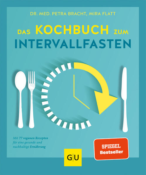 Das Kochbuch zum IntervallfastenIntervallfasten endlich noch leichter - die passenden Rezepte zum Abnehmen und gesund werden! Wer auf seinen Körper hört, ihm Gutes tun will und so gesund und nachhaltig fit leben will, der kommt an Dr. med. Petra Bracht nicht vorbei. Die Ärztin ist Expertin im Bereich gesundes Leben und hat mit dem Trend Intervallfasten das Leben von vielen Menschen verändert. Passend zu ihrem bei GU erschienenen Buch „Intervallfasten“, gibt es jetzt ein Kochbuch, um die neue Diät noch effektiver durchzuziehen. Kochbuch für Anfänger Wer sich für das intermittierende Fasten interessiert, der weiß oft nicht, wie er starten soll. Dieses Buch ist auch für Beginner perfekt geeignet, denn es bietet einen ausführlichen Theorieteil, in dem man alles über Intervallfasten lernen kann und einen detaillierten Rezeptteil mit kreativen, veganen Mahlzeiten. Die Rezepte sind einfach nachzukochen und machen satt. Wer sich also bisher oft vegetarisch und gemüsereich ernährt, wird hier viele neue Eindrücke finden. Außerdem gibt es tolle Erweiterungen, um die Rezepte vegetarisch abzuwandeln. Auch gibt es Tipps für Achtsamkeit, zum Thema Detox und Anleitungen zum Entgiften. Rezepte für das Frühstück Beim Fasten und Abnehmen geht es darum, langsam und erfolgreich abzunehmen und sich weiterhin gesund zu ernähren. Frau Dr. Bracht empfiehlt nicht nur die vegane Ernährung, sondern auch einen langsamen Start in den Tag, zum Beispiel mit: Smoothies und Shakes aus Obst, Gemüse und Pflanzendrink Porridge, Pudding und Frühstücksbowls mit Superfoods Müsli, Muffins und Brot aus Vollwertgetreide Energie tanken mit der zweiten Mahlzeit Kohlenhydrate und viel Gemüse bilden die Basis für einen gesunden Stoffwechsel, wenn es an die zweite Mahlzeit des Tages geht. Gerade wenn es darum geht, Kalorien aufzunehmen, sollte das am besten zur Mitte des Tages passieren. Verschiedene Salate mit den Bausteinen Getreide Rohkost Nüsse, Saaten, gesunde Öle Hülsenfrüchten begeistern ebenso wie warme Mahlzeiten aus den gleiche Komponenten. Eiweiß mit der dritten Mahlzeit Nicht nur für das Entschlacken, auch als Fat-Burner eignen sich die leichten Abendessen mit ihrem hochwertigen Eiweiß. Auch das gelingt mit veganer Ernährung. Hier werden viele Hülsenfrüchte serviert - sei es im Eintopf, in der Pasta oder in der Buddha Bowl. Alle Rezepte sind bunt, entzündungshemmend und helfen beim Entschlacken. Süße Sünden Natürlich dürfen auch einige Desserts und Energiekugeln nicht fehlen. Das Kochbuch erklärt nicht nur Essenspausen und die 20:80 Regel, sondern zeigt auch auf, welche Lebensmittel in einer gesunden Ernährung inkludiert sein dürfen. Das bedeutet nicht, dass man auf jeglichen Zucker verzichten muss. Deshalb schmecken Süßkartoffel-Schokopudding, Hafercookies und Bananenbrot auch in der healthy Variante einfach grandios. DAS Kochbuch für alle, die sich einer Stoffwechselveränderung unterziehen wollen - ohne Sport, ohne Stress und ohne Verbote.