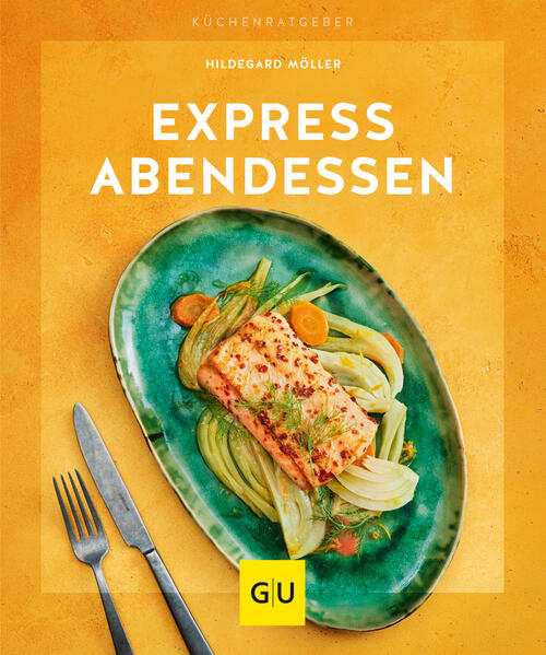 Express-Abendessen Schnelle Gerichte für den Feierabend - mit wenig Aufwand und viel Geschmack! Abends, wenn der anstrengende Tag noch nachwirkt, muss es in der Küche schnell gehen. Dann wünscht man sich 15-Minuten-Gericht, die schmecken, wenige Zutaten enthalten und satt machen. Genau diese Kriterien erfüllt der KüchenRatgeber Express-Abendessen von GU. Das Kochbuch für Anfänger und Hobbyköche liefert basic-cooking auf hohem Niveau und zeigt Pasta, Fleisch und Fisch im Schnelldurchlauf. Tipps für die schnelle Küche Wer am liebsten Blitzrezepte kocht und ggf. sogar nur über eine Mini-Küche verfügt, für den ist Vorbereitung alles. Einkaufszettel, ein gut gefüllter Vorratsschrank und Meal Prep sind die Stichworte für schnelle Rezepte. Im Kochbuch werden sowohl flotte Küchenhelfer als auch flotte Sattmacher vorgestellt und Sie erfahren, wie man sich optimal vorbereiten kann. Mit dem „Prinzip Express-Abendessen“ können Sie so in Zukunft in nur 30 Minuten ganz viel Aromen zaubern. Salate & Suppen Im ersten Kapitel stellt Hildegard Möller tolle Rezepte für Suppen und Salate vor. Alle Rezepte sind in maximal 25 Minuten gekocht, schmecken kreativ und sind gesund. Alle Kochstile von vegan über vegetarisch sind vertreten, um diese Köstlichkeiten zu zaubern: Bohnensalat mit Pesto Gnocchi-Salat Kürbis-Apfel-Suppe Kartoffelsuppe mit Speck Stullen, Sandwiches & Wraps Schnelle Rezepte bedeutet auch Genuss auf die Hand. Dann, wenn man an Sommerabenden noch in den Park oder in den Biergarten möchte. Die Autorin überzeugt mit unwiderstehlichen Ideen für Studenten und Berufstätige. Man kann sich gar nicht entscheiden, ob man die Burritos mit Erdnusssoße oder das Thunfisch-Kapern-Sandwich als erstes testen soll. Pasta, Reis & Co Natürlich dürften die Lieblinge Nudeln in keinem Kochbuch fehlen. Oft braucht es nämlich nur 20 Minuten, um daraus eine köstliche Mahlzeit zuzubereiten. Die Ideen von Hildegard Möller überzeugen direkt zum Kauf: Risotto „Caprese Style“ Pasta mit Auberginen-Sugo Asia-Polenta mit Kokosmilch und Pilzen Fleisch & Fisch Das Kochbuch hat auch deshalb das Zeug zum Klassiker, weil für jeden etwas dabei ist. Natürlich darf es auch ein Stück Fleisch zum Abendessen sein. Auch Gäste werden ihre helle Freude an Kasseler mit Schupfnudeln und Bohnen haben oder Sie auffordern, so schnell wie möglich wieder das BBQ-Pork mit Hummus und Salsa zu kochen.