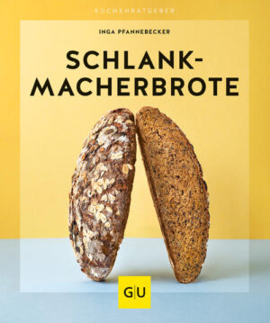 Abnehmen und trotzdem Brot, Kuchen, Gebäck und Brötchen essen? Das geht!Abnehmen mit Brot und Kuchen ist schon lange ein Trend - doch jetzt gibt es zum ersten Mal ein GU-Buch zu diesem Thema. Die Autorin Inga Pfannebecker zeigt Ihnen Schritt für Schritt, wie sie Brot selber backen und trotzdem dabei Gewicht verlieren können. Das Geheimnis liegt in den Zutaten und deren Kombination. Alle Rezepte sind mehrfach erprobt und versprechen Erleichterung auf der Waage. Schlankmacher Brote für Jedermann Brot backen ist einfach, jeder kann es, wenn er sich nur traut. In mehr als 30 Rezepten zeigt das Backbuch, wie man mit wenig Aufwand und wenig Küchenausstattung Brot und Brötchen selber backen kann. Genaue Anleitungen und alltagstaugliche Rezepte sind reich bebildert und mit hochwertigen Zutaten versehen. Probieren Sie unbedingt ein Backwerk aus den folgenden Kategorien: Die Großen: Brote aus der Form, für ein leckeres Abendessen Die Kleinen: Brötchen, Muffins und Bagels für ein herrliches Frühstück Die Besonderen: Cracker, Knäckebrot und Hefezopf für Genuss ohne Kohlenhydrate Abnehmen mit low carb Das Geheimnis hinter den Rezepten liegt darin, dass ballaststoffreiche Lebensmittel verwendet werden. Klassische ausgemahlene Mehle, die den Blutzucker schnell ansteigen lassen, kommen nicht vor. Gemüse, Nüsse, Proteinmehle und Saaten sorgen hingegen dafür, dass Sie satt werden ohne zuzunehmen. Die Leidensgeschichte mit klassischem Brot hat nun ein Ende und Sie dürfen endlich wieder zugreifen. Die Rezepte zum Abnehmen Das Kochbuch beinhaltet nur Rezepte, bei denen Sie auf nichts verzichten müssen. Ganz egal ob es ein belegtes Pausenbrot ist, ein saftiger Frühstücksbagel mit Belag oder ein Knäckebrot als Abendsnack - die einzelnen Mahlzeiten machen lange satt und helfen dem Darm beim Verdauen. Probieren Sie unbedingt diese Rezepte: Kürbiskernbrot und schnelles Fitnessbrot, wenn sie auf ein klassisches Abendbrot nicht verzichten wollen Zucchini-Eiweißbrot und Keto-Toastbrot, wenn es low carb sein soll Die Rüblibrötchen-Blume für den Brunch mit Gästen Vollkorn-Kokos-Zwieback und Kichererbsen-Grissini als Snack für unterwegs Schenken Sie sich selbst und Freunden, die keine Lust mehr auf langwierige Diäten haben, ein Kochbuch, das glücklich und satt macht!