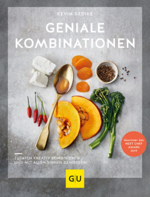 Kochen mit allen Sinnen auf höchstem Niveau - das bieten die Rezepte von Kevin Gedike, Profikoch und Next Chef Award Gewinner! Freuen Sie sich auf ein Feuerwerk aus Aromen und außergewöhnliche Rezepte, die Sie in Ihrer eigenen Küche nachkochen können. Das Besondere an dem Buch: Es liefert völlig neue Kombinationen aus Lebensmitteln und führt Sie gekonnt in das Thema Food-Pairing ein. Mit hochwertigen Zutaten können die Rezepte direkt ausprobiert werden. Geschmacksbildung - hier liegt das Geheimnis Wussten Sie, dass unsere Zunge nur fünf Geschmacksrichtungen wahrnehmen kann, unsere Nase aber über eine Billion Düfte? Dieses tiefe Verständnis der Wahrnehmung der Lebensmittel-Aromen zieht sich durch die kreativen Rezepte des Jungkochs. Er zeigt Ihnen in Theorie und Praxis, wie Sie verschiedene Lebensmittelgruppen, Gewürze und Aromen ganz gezielt so kombinieren können, dass Sterneküche daraus entsteht. Rezepte mit Fleisch, Wild und Geflügel Die Rezepte im Kochbuch bestehen stets aus mehreren Komponenten, die sehr gut vorbreitet werden können. Fleischliebhaber kommen voll auf ihre Kosten und dürfen nicht nur für Gäste großartige Menüs zubereiten. So schmeckt Ihnen sicher: Der lackierte Schweinebauch auf Kürbis-Ziegenkäse-Risotto mit Aprikosen-Chili-Chutney und wildem Brokkoli Hirschrücken mit Nusskruste, Selleriepüree und Granatapfelsauce Sous-Vide gegarte Entenbrust zu Blumenkohlpüree mit weißer Schokolade und Currytrauben Rezepte mit Fisch & Meeresfrüchten Ob mediterran, asiatisch oder nordisch - der Kochbuchautor präsentiert verschiedene Fischsorten sowie Meeresfrüchte stets mit ganz besonderem Twist. Hervorzuheben ist die Kombination mit Obst - denn Früchte werden hier vor allem in herzhaften Gerichten eingesetzt. Probieren Sie unbedingt: Gebeizter Lachs mit Mango-Gurken-Capellini, kandiertem Ingwer und Koriander Saibling auf Paprika-Chorizo-Fregola-Sarda, Tapenade und geflämmte Himbeer-Paprika Jakobsmuschel-Mille-Feuille mit Apfel-Radieschen-Joghurt, Vinaigrette und Lakritze Vegetarische und vegane Rezepte Auch pflanzliche Rezepte kommen in dem Rezeptbuch nicht zu kurz. Aus saisonalem Gemüse, feurigen Gewürzen sowie Nüssen und Saaten lassen sich Vorspeisen, Hauptgerichte und ganze Menüs zubereiten. Ihre Gäste freuen sich sicher über: Spinat-Ziegenkäse-Roulade mit Orangen-Datteln und Wildkräutern Kürbis-Gnocchi mit Birne, Roquefortcreme und gerösteten Walnüssen Kohlrabisüppchen mit Mandeln, karamellisiertem Apfel und Röstzwiebeln Auch Desserts aus Meisterhand, feine Brote sowie Chutney und Salsa kommen nicht zu kurz. Das Kochbuch bereitet ambitionierten Hobbyköchen viel Freude. Es ist ein tolles Geschenk für alle, die sich mit der genialen Kombination der Lebensmittel und dem Genuss für alle Sinne beschäftigen wollen.