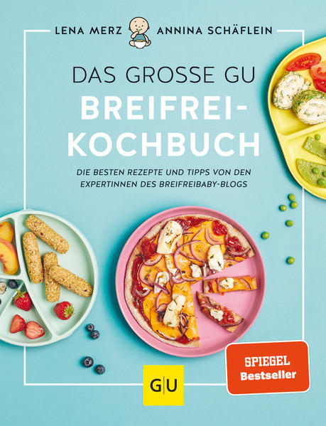 Das neue Breifrei-Kochbuch mit 70 Rezepten und vielen Seiten Theorie. DER Ratgeber für Eltern, die mit der babygeleiteten Beikost (baby led weaning) starten wollen!Fans des breifreibaby-Blogs haben es lange herbeigesehnt: Ein umfassendes Buch über die breifreie Beikost mit vielen Rezepten und einem ausführlichen Theorieteil. In diesem Beikost-Ratgeber und Kochbuch erfahren Sie, was den Kleinsten und den Großen schmeckt und wie das ganz stressfrei funktioniert. Schluss mit der Breischlacht! Die beiden SPIEGEL-Beststellerautorinnen Annina Schäflein und Lena Merz zeigen, wie mit alltagstauglichen und gesunden Rezepten direkt alle zusammen am Familientisch essen können. Die Breifrei-TheorieZu Beginn des Buchs wird genau erklärt, wann der richtige Zeitpunkt für die Beikost gekommen ist. Aber nicht nur das! Du erfährst alles, was zum Thema breifreier Beikost bzw. baby led weaning (BLW) wichtig ist: Verschlucken, Würgen und Ersticken Breifreie Beikost und stillen Nährstoffe für Babys Ungeeignete Lebensmittel Meal Prep für Eltern Ausstattung für die Beikostzeit Breifrei unterwegs und im Restaurant Echte Mamas und Papas fragen - die Expertinnen von breifreibaby.de antworten. Die 10 häufigsten Fragen aus der Community Schnelle Rezepte für den FamilienalltagDie beiden Autorinnen zeigen, wie man auch mit wenig Zeit gesund kochen kann. Die Familiengerichte dauern oft nur 30 Minuten und können super vorbereitet oder aufbewahrt werden. Probieren Sie unbedingt: Nudelsalat mit Ofengemüse Dinkelbratlinge mit Kürbissauce Gemüsestangen mit Paprikasauce Brokkoli-Gnocchi mit Garnelensauce Kartoffel-Erdbeer-Knödel Das Buch für alle Eltern, die fernab von Brei ganz entspannt und im Tempo des Babys in die Beikost starten wollen. Stressfrei!