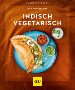 Kochen wie in Indien - mit einfachen Zutaten und köstlichen vegetarischen Rezepten! Wenn Sie die indische Küche lieben und sich bevorzugt vegetarisch und vegan ernähren, zeigt Ihnen das neue Kochbuch von Inga Pfannebecker die passenden Rezepte. Die Autorin weiß, wo Geschmack und Aroma herkommen und hat Rezepte konzipiert, die sich ganz einfach zuhause nachkochen lassen. Auf Fleisch und Fisch wird komplett verzichtet - wie es auch der Großteil der indischen Bevölkerung tut. Authentische Rezepte Ganz egal, ob Hauptgericht, Vorspeise oder selbstgemachte Basics - die Rezepte überzeugen durch 100% Authentizität. Auch mit herkömmlichen Zutaten aus dem Supermarkt und wenigen Lebensmitteln aus dem indischen Supermarkt lassen sich alle Rezepte ganz einfach und alltagstauglich nachkochen. Snacks, Salate & Mehr Für eine leichte Low-Carb-Mahlzeit, ein Snack zwischendurch oder als Vorspeise eignen sich die Rezepte dieser Kategorie. Fingerfood und Suppen überzeugen nicht nur Gäste, sondern schmecken auch perfekt auf Partys und beim Picknick. Probieren Sie unbedingt: Spinat Tikkas - kleine grüne Taler mit Raita oder Chutney Samosas mit Kartoffelfüllung Gebratener Paneer Joghurtsuppe Currys, Dals & Co. Die Hauptspeisen zeigen die ganze Vielfalt der indischen Küche. Aromatische Gewürze wie Garam Masala, Curry, Tamarinde oder Chaat Masala zaubern intensiven Geschmack und lassen so Käse, Hülsenfrüchte und Gemüse einen ganz großen Auftritt zukommen. Die Hauptspeisen lassen sich super als Meal Prep mitnehmen, einfrieren und mit saisonalen Zutaten kochen. Gemüse-Biryani mit Reis Indische Linsenpfannkuchen Paneer Tikka Masala Gemüse-Korma Beilagen, Soßen & Chutneys Viele Würzpasten, Dips und Chutneys lassen sich hervorragend vorbereiten und so können Sie jederzeit ein indisches Festmahl feiern oder auch Reisgerichte aufpeppen. Mit nur kleinem Zeitaufwand bereiten Sie Tamarinden-Dattel-Soße Rote-Bete-Raita Mango-Chutney Knoblauch-Naan selbst zu. Viele Gewürzmischungen sind ein hervorragendes Geschenk für andere Hobbyköche.