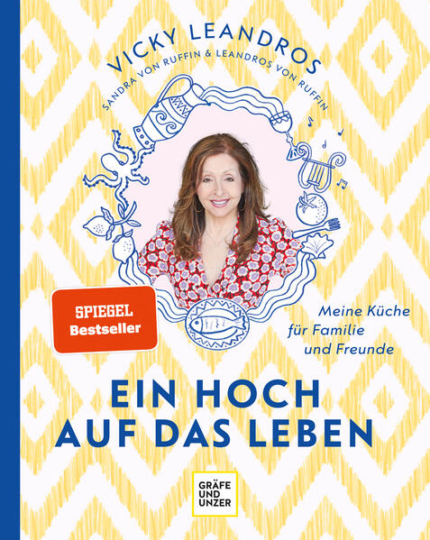 Vicky Leandros kocht leidenschaftlich gerne und zwar aus gutem Grund: Sie liebt es, ihre Familie und ihre Freunde um sich zu haben, gemeinsam am Tisch zu sitzen, sich Geschichten zu erzählen, zu lachen, zu singen und manchmal auch zu weinen. Zusammen mit ihrem Sohn und ihrer Tochter hat Vicky Leandros nun ihr erstes Kochbuch geschrieben, das alles hat, was das Herz begehrt: Köstliche Fisch- und Fleischgerichte, und viele mediterrane vegetarische oder vegane Rezepte. Hauptsache, es geht griechisch zu und neben dem Hochgenuss werden geheime Familientraditionen, Tipps und Tricks verraten und manche privaten Schnappschüsse gezeigt. Das Tolle an der Vicky-Leandros-Küche ist: viele Gerichte sind alltags- und familientauglich. Ein echtes Kleinod!