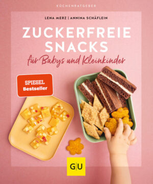 Gesund naschen von Anfang an? Zuckerfreie Zwischenmahlzeiten für Babys und Kleinkinder jetzt ganz einfach - mit neuen Rezepten von den Autorinnen von breifreibaby!Nach dem Beikoststart brauchen Babys die ein oder andere Mahlzeit am Tag. Während zu Beginn weniger gegessen und viel gestillt wird, steigert sich die Essensmenge langsam und stetig und besteht neben den Hauptmahlzeiten auch aus Zwischensnacks. Dieses Fingerfood kann ganz einfach und gesund selbst gemacht werden: Ohne Zucker, ohne Zusatzstoffe. Die Autorinnen Lena Merz und Annina Schäflein wissen genau, was Babys und Kleinkinder wollen und zeigen im KüchenRatgeber nicht nur köstliche Rezepte, sondern auch viele nützliche Tipps zur Kleinkindernährung: Tipps zum Beikoststart Ungeeignete Lebensmittel Meal Prep-Tipps Der perfekte Vorratsschrank Blitzrezepte Rezepte für FingerfoodJeden Tag in der Küche stehen, war gestern. Mit den kinderleichten Rezepten für Snacks, Muffins, Pfannkuchen, Keksen & Co. können Sie wunderbar alle Zwischenmahlzeiten für ihr Baby und Kleinkind in kurzer Zeit und auf Vorrat zubereiten. Zum Beispiel: Süßkartoffelschnecken Zucchinibrownies Kürbis-Käse-Sticks Möhrenkugeln Zuckerfrei KochbuchDie Snacks sind allesamt zuckerfrei und werden durch frisches Obst und Gemüse, Nüsse, Saaten, Vollkorngetreide sowie Milchprodukte und Hülsenfrüchte zu gesundem Fingerfood kombiniert. Das Baby Kochbuch kann ab Beikoststart genutzt werden und begleitet durch die ganze Kindheit - denn die Autorinnen präsentieren echte Lieblingsrezepte: Birnenwölkchen Müsliquadrate KiBa-Muffins Pizzabrötchen Ob zwischendurch oder unterwegs: So gehen gesunde Essgewohnheiten von Anfang an. Nichts einfacher als das!