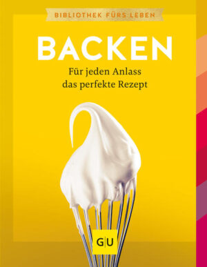 „Ein Leben ohne Kuchen ist möglich, aber sinnlos!“ Denn was wären Geburtstage und Kaffeekränzchen, Einstände und Abschiede, gemütliche Treffen und spontane Besuche nur ohne Kuchen, Torten und Gebäck? Damit dieses i-Tüpfelchen unserer Glücksmomente nie fehlt, haben vier erfahrene GU-Autorinnen mehr als 100 Backrezepte für jeden Geschmack, jedes Zeitbudget und jeden Anlass kreiert. Das neue Standardwerk Backen - Die Essenz von GU: von schnellen und einfachen Kuchen, um die Familie und Freunde zu verwöhnen, über kunstvolle Backwerke für besondere Feierlichkeiten bis hin zu veganen und gesünderen Köstlichkeiten. Auch Brot und herzhafte Backrezepte dürfen natürlich nicht zu kurz kommen. Ein Must-have für alle Backfans!