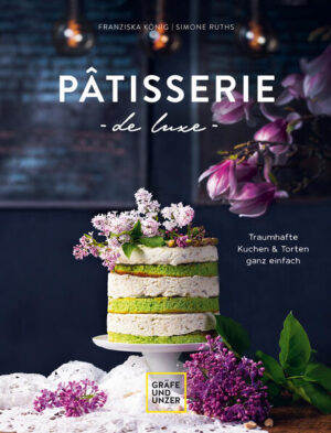 Traumhafte Kuchen, Torten und Tartelettes backen - das ist ganz einfach, mit dem wunderschön illustrierten Backbuch "Pâtisserie de luxe"! Lieben Sie auch den Duft von frisch gebackenen Kuchen und Torten aus dem eigenen Ofen? Und haben Sie Lust, neue Ideen und Rezepte auszuprobieren - so fein, dass Ihre Gäste staunen werden? Dann ist dieses besondere Backbuch genau das Richtige für Sie. Nicht nur die köstlichen Rezepte überzeugen direkt auf den ersten Blick, auch die geschmackvolle Gestaltung und die Foodfotos erfreuen das Auge. Kuchen - Klassiker und neue Lieblinge Egal zu welcher Gelegenheit - ob an Weihnachten, am Geburtstag, der Firmenfeier oder dem Kaffeekränzchen mit Freundinnen - Kuchen darf nicht fehlen. Klassiker in neuem Gewand kommen da besonders gut an. Sie sind nicht kompliziert, lassen sich mit Standard-Backformen und einem Ofen ganz leicht nachbacken. Apfel-Mohn-Kuchen mit Ingwerstreuseln Käsetorte mit Heidelbeeren Schoko-Nuss-Brownies mit Karamellcreme Törtchen, Tartelettes und Tartes Die französische Patisserie macht es vor: kleine, süße Teilchen - so traumhaft, dass einem das Wasser im Mund zusammenläuft. Natürlich dürfen diese Törtchen im Backbuch von Franziska König und Simone Ruths nicht fehlen. Probieren Sie doch mal: Rhabarber Tarte Dunkle Schokoladentarte Kokos-Brombeer-Törtchen No Bake Torten & Spezielle Torten Wollten Sie schon immer mal für die Hochzeit einer Freundin backen oder die Taufe Ihres Patenkindes mit einer Torte bereichern? Torten backen ist mit der richtigen Anleitung gar nicht schwer - und die gibt es zusätzlich zu den gelingsicheren Rezepten im Buch. Eierlikör Cheesecake Pfirsichtorte mit Mohn-Quark Amarettini Torte Pistaziencreme Torte