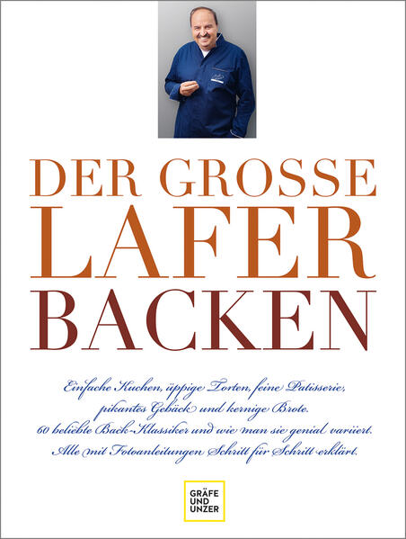 Der große Lafer Backen. In 60 Kapitel präsentiert der Sternekoch seine besten Rezepte, Schritt für Schritt in Bild und Text. Und dann variiert der Johann Lafer die beliebten Klassiker mit genialem Gespür für Geschmack in weiteren wunderbaren Rezepten. Einfach nachzubacken und schön fotografiert sind die leckeren Kuchen, üppigen Torten, die kleinen süßen Teilchen und das pikante Gebäck der reine Genuss. Ein Muss alle, die gern Backen und die perfekte Ergänzung zum Bestseller Der große Lafer.