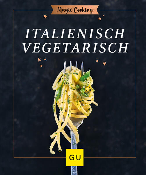 Ein bisschen zaubern können? Was für ein Glück! Raus aus dem Büro, rein in die Küche - und mal eben mit dem fliegenden Teppich in die Sonne beamen, zum Beispiel schwuppdiwupp nach Bella Italia, wo das Leben nach Zitrusfrüchten und reifen Tomaten duftet? Magic Cooking Vegetarisch italienisch ist die neue Leichtigkeit am Herd: ein glänzend fotografierter Schatz an fröhlich kreativen Inspirationen für die italienischen Momente des Kochens und Genießens. Gemüse, Früchte, Hülsenfrüchte, Kräuter, Käse und Öle ersetzen den Zauberstab, Foodpairing- und Zubereitungs-Tipps wecken den ganz persönlichen, kreativen Flow. Damit verwandeln sich auch Anfänger am Herd in Küchenfeen und Magier und entdecken das Glück des Dolce Vita - Simsalamagic!