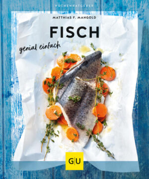 Fisch selbst zubereiten ist ganz einfach - wie es geht, zeigt dieses neue Fisch Kochbuch - auch für Anfänger! Endlich Fisch selbst zubereiten - das lernen Sie mit dem Rezeptebuch für die frische Fischküche in Windeseile. Matthias F. Mangold bereitet das Thema Fisch so simpel auf, dass man sofort loskochen kann. Es folgen Tipps zur Fischauswahl, zum Filetieren und zum Kombinieren mit weiteren Zutaten. Mehr als 30 Rezepte mit maximal 10 Zutaten locken dazu, richtig in die Fischküche einzusteigen. Fisch Kochbuch für Anfänger Respekt vor der Fisch- und Meeresfrüchtezubereitung war gestern. Köstliche und einfache Rezepte zeigen, wie Küsten-, See-, und Flussfisch gesund zubereitet werden kann. Nicht nur klassische Rezepte aus der Pfanne, sondern auch roher Fisch, Gedämpftes sowie Gerichte vom Grill überzeugen. Probieren Sie unbedingt: - Bachforellen-Rollmops - Fischstäbchen-Burger - Lachsforelle mit Tagliatelle und Pesto - Gebackener Saibling Asia-Style - Flusskrebse à la Louisiana Nachhaltige Fischküche Statt überfischtem Meeresfisch zeigt Ihnen der Autor auch viele heimische und nachhaltige Sorten auf, die mit gutem Gewissen gegessen werden können. So kommen neben den vielgeliebten Klassikern folgende Fischsorten auf den Tisch: - Saibling - Zander - Renke - Karpfen - Forelle - Barsch - Schellfisch Fisch selbst zubereiten Neben der perfekten Garzeit für ganzen Fisch und Fischfilet, überzeugt das Buch vor allem mit kräftiger Aromenküche. Fisch wird mit internationalen Einflüssen zubereitet und schmeckt so kalt und warm. Die Mahlzeiten eignen sich hervorragend für Gäste und Familienfeiern.