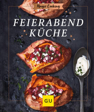 Entspannt und köstlich in den Feierabend - mit den neuen Feierabend Blitzrezepten geht das jetzt ganz einfach! Schnelle Küche ist immer dann gefragt, wenn es abends nach der Arbeit fix gehen soll. Das Abendessen muss dazu nicht immer eine klassische Brotzeit sein, sondern kann auch mal aus Ofen, Topf und Pfanne kommen. Hauptsache es geht schnell und schmeckt! Das erwartet Sie in dem neuen Kochbuch: - Aromatipps für schnelle Rezepte - Auswahl an veganen, vegetarischen und omnivoren Rezepten - Tipps für praktische Küchenhelfer - Meal Prep Infos - Magic-Cooking-Geheimnisse Feierabend Food ganz pur Wenn es besonders schnell gehen soll, haben sich einfache Rezepte mit wenigen Zutaten bewährt. Am besten muss man dazu nur einmal pro Woche einkaufen und die Rezepte sind Meal Prep tauglich. So wie zum Beispiel: - Tomaten-Feta-Tarte - Mango-Chicken mit Kokosreis - Ofensüßkartoffeln mit Rote-Bete-Topping - Smokey Lauchsuppe Feierabend Express Rezepte Auch die klassischen Lieblinge dürfen nicht zu kurz kommen. Pasta, Aufläufe sowie Blitzpizza erfreuen den Gaumen und benötigen oft nur wenige Küchengeräte. - Ratatouille-Pastasalat mit Hackbällchen - Ofenrisotto mit Zucchini - Tex-Mex-Blech mit Crème-fraîche-Dip Meal Prep für den nächsten Tag Abends kochen und direkt noch ein Mittagessen für den nächsten Tag zubereiten? Das geht mit den Meal-Prep-Tipps von Autorin Inga Pfannebecker kinderleicht. Die Alltagsrezepte lassen sich nämlich super einfrieren und in der Mikrowelle aufwärmen.