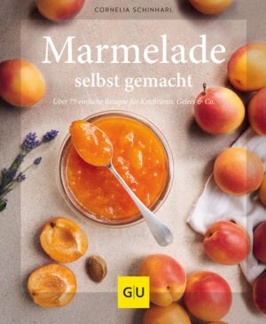 Marmeladen, Konfitüren und Gelee ganz einfach selbst machen - mit den köstlichen Einkoch-Rezepten für die ganze Familie! Ein Frühstückstisch ohne Marmelade - das ist undenkbar. Ebenso dürfen in der Weihnachtszeit mit Konfitüre gefüllte Plätzchen nicht fehlen. Das Einkochen-Buch von Cornelia Schinharl zeigt mit mehr als 75 Rezepten, wie leicht Sie selbst einmachen, einkochen und konservieren können. Von einfachen Standardrezepten bis zu kreativen Rezepten mit internationalem Einfluss liefert das Buch viel Inspiration fürs Obst- und Gartenjahr. Das erwartet Sie in dem Buch: Serviceteil zum Thema Einkochen Warenkunde rund um Geliermittel & Zucker Die perfekte Küchenausstattung Grundrezepte Obstkunde Mehr als 75 Rezepte Marmeladen Kochbuch Vielleicht möchten Sie einmal Fruchtaufstrich zuckerfrei selbst machen? Oder eine Marmelade mit Kräutern oder Alkohol ausprobieren. Dann finden Sie in dem Marmeladen Rezeptbuch die passenden Ideen sowie genauen Anleitungen. Ran an den Kochlöffel und unbedingt ausprobieren: Bratapfel-Brombeer-Konfitüre Clementinen-Grapefruit-Marmelade Hagebuttenmus Rhabarbergelee mit Mohn Einmachen, einkochen, genießen Marmeladen und Gelees lassen sich nicht nur klassisch fürs Frühstückscroissant herstellen, sondern auch pikant kombinieren und zu Fleisch, Käse oder einer Brotzeit essen. Dann kommen Gewürze, Kräuter, Chili sowie Essig in die Rezepte und auf dem Tisch landen: Ananas-Dattel-Relish Tomatenchutney mit Kokos und grünem Pfeffer Zwetschgenkonfitüre mit Orientgewürzen Das Konfitüren Kochbuch ist ein passendes Geschenk für alle, die einen eigenen Garten haben, Obst & Kräuter ziehen oder sich in der Küche ausprobieren wollen.