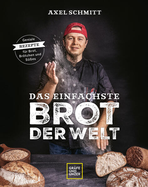 Wirklich einfache Brote und Backwaren zaubern mit dem Brotsommelier und Fernsehbäcker Axel Schmitt. Mit außergewöhnlichen Einsteigerrezepten hat jeder die Möglichkeit, sich auszuprobieren und mit seiner Backkunst zu überzeugen. Hierfür braucht man weder Erfahrung noch spezielles Equipment, es kann sofort losgehen. Und wenn der Teig doch mal Probleme machen sollte, helfen Video-Tutorials weiter, bei denen der Erfolgsbäcker seine persönlichen Tricks und kleinen Kniffe verrät. Neben ungewöhnlichen Broten finden sich auch Rezepte für süßes Gebäck und Brötchen im Buch. In seiner Freizeit verwöhnt Axel Schmitt die Musiker in Wacken - beispielsweise The BossHoss - mit ihren Lieblingsbroten: einfach nachbacken und schlemmen.