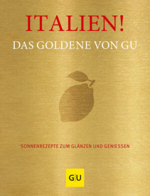 Glänzende Zeiten für Fans italienischer Kochkunst: Die besten Rezepte und alles Wissenswerte rund um Pasta, Carne, Pesce und Co. gibt’s jetzt glamourös verpackt zwischen zwei Buchdeckeln. Italien! Das Goldene von GU ist die Rezepte-Bibel für alle, die sich durch die unendliche Vielfalt einer der besten Küchen der Welt probieren möchten. Neben 200 Rezepten liefert das Buch jede Menge Tipps, Tricks und Know-how rund ums Pasta-selber-Machen, typische Zutaten und mehr. Die Rezepte sind absolute Highlights der GU-Italienküche: Von Spaghetti bis Saltimbocca, von Caprese bis Carpaccio, von Antipasti bis Dolci wird hier garantiert nichts ausgelassen. Hochwertig gestaltet und perfekt fürs "dolce vita" - mehr Italien geht nicht!