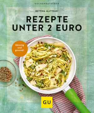 In ihrem neuen Buch zeigt Autorin Bettina Matthaei, wie man clever und kreativ gegen gestiegene Energie- und Lebensmittelpreise ankochen kann: Und das nicht nur günstig, sondern auch vollwertig, gesund und lecker. Neben einer Vielzahl an saisonalen Rezepten mit regionalen Produkten für Alltag und Gäste verrät sie jede Menge Tipps und Tricks, wie beim Kochen der Geldbeutel und auch die Umwelt geschont werden können. So macht das Sparen Spaß!