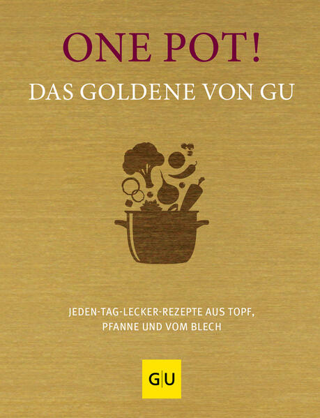 Glänzende Zeiten für Fans der One-Pot-Küche: Die besten Rezepte und alles Wissenswerte dazu gibt’s jetzt glamourös verpackt zwischen zwei Buchdeckeln. One Pot! Das Goldene von GU ist die Rezepte-Bibel für alle Jeden-Tag-Köche mit wenig Ahnung oder Zeit: Neben 200 Rezepten aus Topf, Pfanne und vom Blech liefert das Buch jede Menge Tipps, Tricks und Know-how rund ums Köcheln und Brutzeln mit nur einem Kochgeschirr. Die Rezepte sind absolute Highlights der GU-One-Pot-Küche: Von schneller Pasta bis zu blubbernden Schmortöpfen, von veggie bis fleischhaltig, von Ein-Top-Klassikern bis hin zu trendy Bowls wird hier garantiert nichts ausgelassen. Hochwertig gestaltet, superlecker und immer nahe am Alltag - mehr One-Pot-Küche geht nicht!