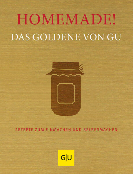 Mehr Homemade geht nicht! Über 250 Rezepte für alles, was selbst gemacht noch besser schmeckt!Am besten schmeckt es hausgemacht, das hat sich längst herumgesprochen. Haben Sie nicht auch Lust auf würzige Dips, fruchtige Konfitüren, feines Konfekt oder herzhaft-deftige Pasteten? Dann müssen Sie nicht unzählige Kochbücher wälzen, denn das Beste zum Selbermachen gibt es jetzt in einem Buch: Homemade! Das Goldene von GU. Hier finden Sie über 320 Rezepte für all die Köstlichkeiten, die aus der eigenen Küche noch besser schmecken - von Gelee und Kompott über Pralinen und Kuchen im Glas bis hin zu pikant Eingelegtem, Saucen und Terrinen. Selbermachen macht dreifach Freude: Man weiß, was man isst, kann seine Lieblingsprodukte über die Saison retten und schafft sich außerdem einen exklusiven Vorrat, den es so nirgendwo zu kaufen gibt. Und auch, wer aus reiner Selbstmachlaune räuchern oder beizen möchte oder Lust hat, Joghurt, Quark und Nudeln einmal selbst herzustellen, findet in Homemade! die besten Anregungen. Eine prall gefüllte Rezepte-Vorratskammer für jeden Geschmack! Das steckt im Buch: (1) Quittengelee & Himbeersirup (2) Schokotrüffel & Kuchen im Glas (3) Kirschkompott & Saure Gürkchen (4) Kräutercreme & Joghurtdip (5) Krustenbrot & grüne Nudeln (6) Kalbsfond & Tomatensauce (7) Fleischpastete & Räucherlachs