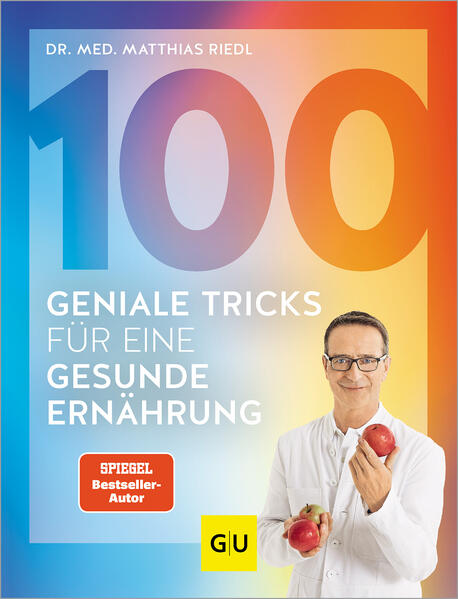 Ernährung umstellen, gesünder leben, ganz nebenbei auch noch das persönliche Wunschgewicht erreichen und halten - der renommierte Ernährungsmediziner und Bestseller-Autor Dr. Matthias Riedl zeigt, wie's geht! Mit 100 praxiserprobten und bewährten, aber auch neuen und überraschenden Tipps und Tricks und zahlreichen Rezeptbeispielen gibt er wirkungsvolle Impulse für ein schlankeres und gesünderes Leben und zeigt, was wirklich funktioniert, um Heißhunger zu besiegen, Blutzuckerspitzen zu vermeiden, Bauchfett zum Schmelzen zu bringen oder der Leber etwas Gutes zu tun. Mit vielen Rezeptbeispielen und jeder Menge Hintergrundwissen lädt dieses Buch ein zum Loslegen und Ausprobieren!