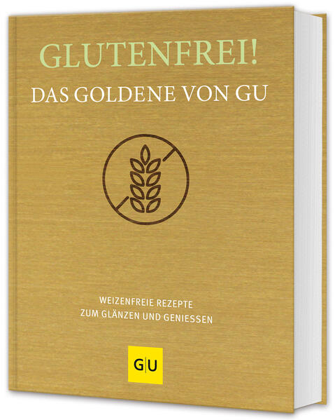 Glänzende Zeiten für alle, deren Bauch Nein sagt zu Gluten: Die besten Rezepte und alles Wissenswerte rund um die glutenfreie Ernährung gibt's jetzt glamourös verpackt zwischen zwei Buchdeckeln. Glutenfrei! Das Goldene von GU ist das neue Standardwerk für alle, die auf Weizen verzichten möchten oder müssen: Neben 200 Rezepten wird einleitend alles Wichtige zum Thema erklärt - von den geeigneten Lebensmitteln bis zum ABC der glutenfreien Mehlalternativen. Die Rezepte sind Highlights der GU Glutenfrei-Kompetenz: von Schlemmerpfannkuchen zum Frühstück über italienischen Nudelsalat »to go« bis zur Orangentorte zum Kaffee wird hier nichts ausgelassen. Hochwertig gestaltet, superlecker und nahe am Alltag - mehr Glutenfrei geht nicht!