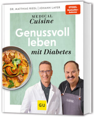 Bei 90 Prozent aller Diabetiker Typ 2 ist der Lebensstil die Ursache der Erkrankung. Die gute Nachricht: mit gesunder, genussvoller Ernährung bekommen Sie Ihre Blutzuckerschwankungen in den Griff. Wo früher vor allem Verbote galten, wenn es um die richtige Ernährung bei Diabetes ging, stehen heute Genuss und Lebensqualität im Vordergrund. Dafür stehen die beiden Autoren Dr. med. Matthias Riedl, Diabetes Experte und Ernährungsmediziner, und Johann Lafer - die Adresse für Genuss. Der umfangreiche Theorieteil zeigt den aktuellen Stand der Forschung und im Rezeptteil sind 100 gesunde und genussvolle Alltagsrezepte, die jedem schmecken. Ein verlässlicher Begleiter auf dem Weg zu mehr Genuss bei Diabetes!