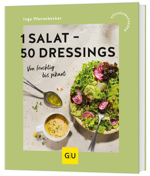 Jeden Tag ein anderer Style! Was in der Mode der neue Dress, schafft beim Salat das neue Dressing: Die Zutaten werfen sich damit so richtig in Schale und wirken ganz schnell wie verwandelt. Mit den Rezepten und Tipps des GU-KüchenRatgebers 1 Salat - 50 Dressings lassen sich Salatköpfe jetzt überraschend vielseitig herausputzen, von klassisch bis knackig, mild bis fruchtig und feinsäuerlich bis vegan. Ein Kapitel widmet sich neuen Vinaigrette-Variationen, eines ist für cremige Salatsaucen reserviert und eines führt außergewöhnliche Kombis vor, mal asiatisch, mal orientalisch inspiriert - oder auch süß, denn auch Obstsalate brauchen ein aromatisches Update! Die neue Salatmode ist leicht, vielseitig und ganz fix prêt-à-manger!