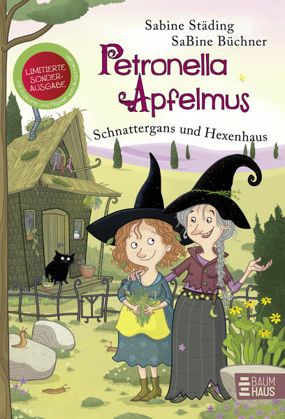 Alles grünt und blüht in Petronellas Garten und für Apfelhexe Petronella gibt es jede Menge zu tun. Währenddessen geht es für Lea und Luis mit ihren Eltern zum Urlaub auf den Bauernhof. Sie freuen sich, all die Tiere auf dem Hof kennenzulernen. Und erwarten nicht, dass schon bald eine ganz besondere Rettungsaktion ansteht bei der sie dringend die Unterstützung ihrer Hexenfreundin gebrauchen können ... Diese Sonderausgabe im Paperbackformat enthält neben dem kompletten Band "Schnattergans und Hexenhaus" einen abwechslungsreichen Aktivteil mit Rätseln, Rezepten und Bastelanleitungen und einige Extras, die sich in den Buchklappen verbergen.