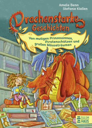 Eine freche Prinzessin und ein weiser alter Drache bringen ganz viel Abenteuer ins Kinderzimmer! Tinka ist schrecklich langweilig. Also schleicht sich die kleine Prinzessin in den verbotenen Keller des Schlosses und macht dort eine erstaunliche Entdeckung: Ein alter Drache namens Patu sitzt auf einem riesigen Bücherberg und bewacht Geschichten. Doch Patu schläft immer wieder ein, und so verschwinden in letzter Zeit häufig Bücher. Da hat Tinka eine Idee: Patu soll ihr Geschichten erzählen, damit er wach bleibt und sie gemeinsam herausfinden können, wer die Bücher stiehlt. Der Drache ist begeistert und erzählt von furchtlosen Piratenkindern auf Schatzsuche, einem mutigen Kaninchen und dem Herzenswunsch eines Meermädchens. Das ist so spannend, dass der Bücherdieb fast vergessen ist ... Warum Kinder dieses Buch lieben werden: Fesselnde Geschichten: Abenteuer, die vom Mutigsein erzählen, die Fantasie anregen und Kinder in eine magische Welt abtauchen lassen Liebevolle Charaktere: Tinka und Patu werden schnell zu neuen Lieblingsfiguren Wunderschön illustriert: zauberhafte Bilder auf jeder Seite erwecken die Geschichten zum Leben und bringen Kinderaugen zum Leuchten Gemeinsame Vorlesezeit: Ideal als Gute-Nacht-Geschichte oder für gemütliche Vorlesestunden, die die Bindung zwischen Eltern und Kindern stärken Erste Leseförderung: mit süßen Bildchen, die den Lesefortschritt sichtbar machen Pädagogisch wertvoll: vermittelt wichtige Werte, stärkt das Selbstvertrauen der Kinder und regt die Fantasie an Das perfekte Geschenk: Ein wunderbares Geschenk für Kinder ab 5 Jahren