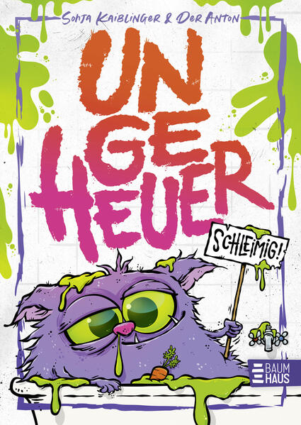 Ludwig hat ein Monsterproblem! Denn scheinbar stammt das Ungeheuer, das er in einer Mülltonne gefunden hat und ihn ständig "Mama" nennt, aus einem Labor, und fiese Wissenschaftler sind hinter ihm her. Ludwig will herausfinden, welche dunklen Machenschaften dahinterstecken, und beginnt kurzerhand ein Praktikum in besagtem Labor. Währenddessen kümmert sich seine Schwester Carla um das Ungeheuer, das sich eine miese Erkältung zugezogen hat. Es hustet und rotzt und schnieft und braucht ganz dringend eine Monstermedizin. Aber wie soll man so ein Ungeheuer geheim halten, wenn es eine grüne Schleimspur der Verwüstung hinter sich herzieht?