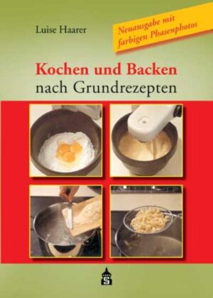 Das vorliegende Buch ist aus jahrelanger praktischer Schularbeit erwachsen und soll jungen Mädchen und Frauen - (inzwischen auch Männern), die sich in dieses Gebiet einarbeiten wollen, ein Ratgeber sein. Es ist vor allem die einfache bürgerliche Küche auf neuzeitlicher Grundlage berücksichtigt. Es hat sich gezeigt, dass man zu einer Fertigkeit im Kochen, Backen und Einmachen nur kommen kann, wenn man als Grundlage die GeSetzmäßigkeiten, die bei der Zusammenstellung der Zutaten und bei der Zubereitung der Speisen wirksam sind, erkennt und die sich daraus ergebenden Regeln einhält. Die meisten Koch- und Backrezepte lassen sich in irgendeine zugehörige Gruppe eingliedern. Daraus ergeben sich Grundmengen und Grundrezepte. Diese können durch verschiedenartiges Würzen, Füllen oder Formen, ferner durch sinngemäß verwendete Austauschstoffe verändert werden. Dieses selbstständige Ausschmücken, Ändern oder Ableiten weckt Freude am Kochen und Backen und lässt auch Phantasie und Gemüt zu ihrem Recht kommen. Das Arbeiten nach Grundrezepten scheint zu einer gewissen Einförmigkeit hinzuführen. In Wirklichkeit aber werden jedem, durch die sichere Unterlage der Grundrezepte, die Mittel zur selbstständigen Ab- und Umwandlung der Gerichte in die Hand gegeben.