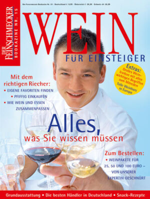 Schluck für Schluck auf Entdeckungsreise Mit Wein ist da so eine Sache. Man begegnet ihm einerseits überall - sogar in Schuhläden, Tankstellen und Drogerien. Andererseits wirkt die flüssige Materie ziemlich kompliziert. Da sind die berühmtesten und genauso schwierigen Bordeaux, die Geheimcodes auf Etiketten, die nahezu unendliche Anzahl an Traubensorten weltweit. Und was man vor dem ersten Schluck nicht alles tun und lassen sollte: Kühlen! Dekantieren! Schwenken! Schlürfen! Wer soll da eigentlich noch durchblicken und einfach nur genießen? Sie! Dieses Bookazine wendet sich an Weinfans, die ihre Flaschen nicht als Statussymbol oder Kapitalanlage sehen, sondern erst einmal herausfinden möchten, was für ein Weintyp ihnen überhuapt schmeckt