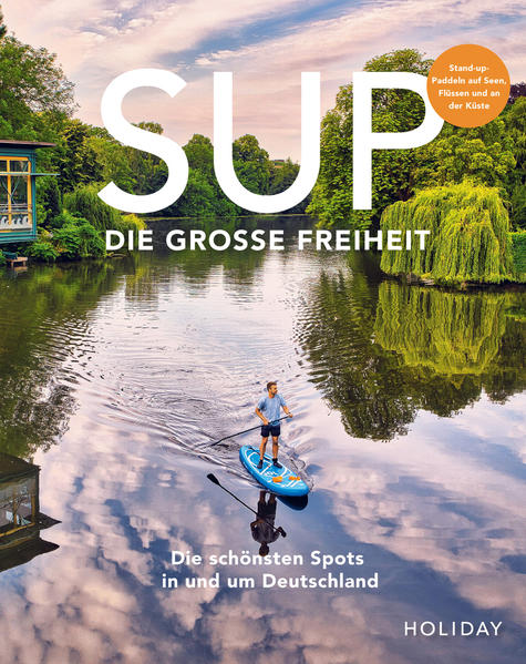 Entspannt auf dem Wasser, mitten in der Natur und fernab des Gedränges – das ist Stand up Paddeling. Die schönsten Spots in Deutschland für SUP: Kanäle im Spreewald, kristallklare Seen in Oberbayern, die Auen der Elbe, die Wasserstraßen von Hamburg. 40 Inspirationen um Städte und Regionen vom Wasser aus zu entdecken und zu erleben.