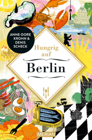 Anne-Dore Krohn und Denis Scheck erkunden Berlin und entdecken eine Metropole des Geschmacks. Ob Streetfood oder Sternekoch, sie wissen: Man kann auch den Teller lesen. Berlin schmeckt – auf dem Thaimarkt, bei Tim Raue, im vegetarischen Restaurant Cookies Cream im dritten Hinterhof der Komischen Oper, in der Markthalle Neun oder mitten auf dem Tempelhofer Feld. Ein Ausflug mit Vicky Baum, Kurt Tucholsky und Irmgard Keun ins „Babylon Berlin“ der 1920er-Jahre beweist: Diese Stadt hatte schon immer Appetit auf mehr. Eine verführerische Reise zu Umami & Co. und eine Liebeserklärung an die deutsche Hauptstadt – Sehnsuchtsort für Foodies und Gourmets aus aller Welt. Welcome to Berlin! Mit Illustrationen von Romy Blümel