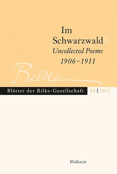 Im Schwarzwald - Uncollected Poems 19061911 | Bundesamt für magische Wesen