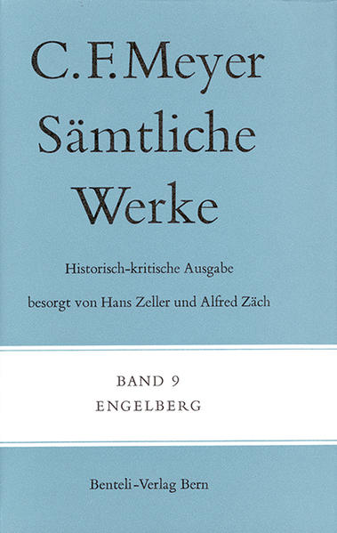 Die 15-bändige historisch-kritische Ausgabe der Werke von Conrad Ferdinand Meyer jetzt im Wallstein Verlag. Aufgenommen sind die Buchausgaben von Meyers Werken mit allen bekannten, zu Lebzeiten erschienenen Auflagen, ebenso die in Periodika erschienenen Erstpublikationen der Novellen, die Projekte zu nicht vollendeten erzählerischen und dramatischen Werken, Meyers Übersetzungen, ferner die Aufsätze, Rezensionen, Nachrufe und Reden sowie Gedichte zu wichtigen öffentlichen Feiern.