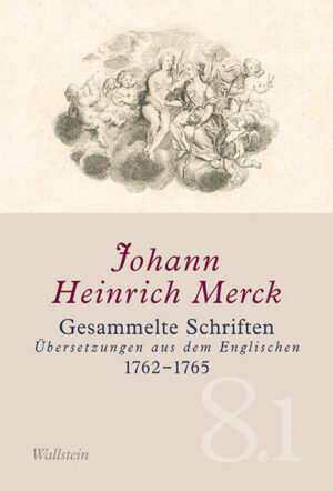 Drei Übersetzungen aus dem Englischen an einem Wendepunkt der deutschen Kulturgeschichte durch den jungen Merck. Als um 1760 die englische Literatur die französische in ihrer Vorbildfunktion ablöste, nahm Merck, Student an der fortschrittlichen Universität Erlangen, an diesem Wechsel in der deutschen Kulturgeschichte mit der Übersetzung dreier markanter Werke teil: Seinem Universitätslehrer Arnold widmete er die Übersetzung von »Franz Hutchesons Untersuchung unserer Begriffe von Schönheit und Tugend« (1762). Datiert auf den Tag seiner Volljährigkeit, beweist er mit diesem intensiven Eintauchen in die englische Aufklärungsphilosophie seine geistige Mündigkeit aus. Als sein Beitrag zur Abkehr von der klassizistischen Regelpoetik, wie sie Gottsched in seinem französisierenden »Sterbenden Cato« noch musterhaft erfüllt hatte, darf die redliche Prosaübertragung von Joseph Addisons Trauerspiel »Cato« (1763) gelten. Mercks dritter Übersetzung, »Reisen oder Anmerkungen verschiedene Theile der Barbarey und der Levante betreffend« (1765), liegt der fulminante Reisebericht des anglikanischen Geistlichen Thomas Shaw zugrunde. Das Werk, bis weit ins 19. Jahrhundert eine vielzitierte Quelle für die Kenntnis Nordafrikas und des vorderen Orient, wurde wegweisend für Mercks paläontologische und naturkundliche Interessen.